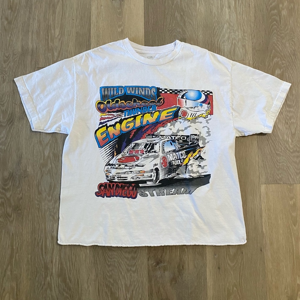 Brandy Melville "San Diego Stream" Wild Winds Racing T Shirt